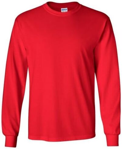 Gildan Men's Preshrunk Taped Neck Heavy Rib Knit T-Shirt in Saudi Arabia