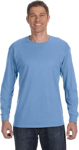 Gildan Men's Preshrunk Taped Neck Heavy Rib Knit T-Shirt in Saudi Arabia