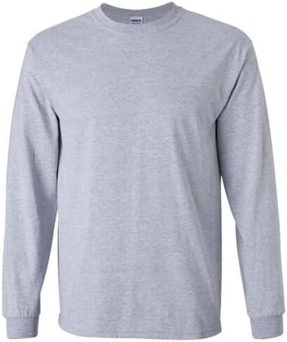 Gildan Men's Preshrunk Taped Neck Heavy Rib Knit T-Shirt in Saudi Arabia