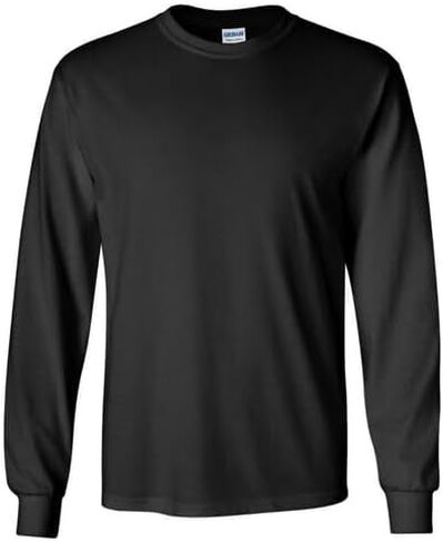Gildan Men's Preshrunk Taped Neck Heavy Rib Knit T-Shirt in Saudi Arabia
