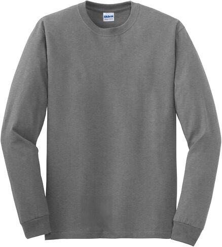 Gildan Men's Preshrunk Taped Neck Heavy Rib Knit T-Shirt in Saudi Arabia