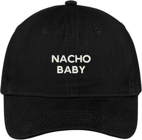 Trendy Apparel Shop Nacho Baby 100% Brushed Cotton Adjustable Baseball Cap in Saudi Arabia