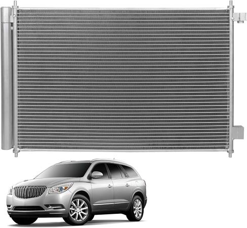 OCPTY A/C AC Condenser Compatible with 2013-2017 for Nissan for NV200 | 2015-2017 for Chevrolet for City Express, Replace 4291 Condensers Air Conditioning Condenser in Saudi Arabia