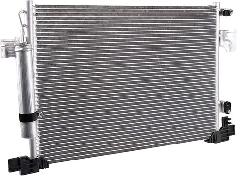 ROADFAR Air Conditioning A/C Condenser Fits 2008-2017 for Mitsubishi for Lancer 2.0L 2009-2017 for Mitsubishi for Lancer 2.4L 2008-2013 for Mitsubishi for Outlander 2.4L 2007-2013 for Mitsubishi for in Saudi Arabia
