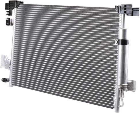 ROADFAR Air Conditioning A/C Condenser Fits 2008-2017 for Mitsubishi for Lancer 2.0L 2009-2017 for Mitsubishi for Lancer 2.4L 2008-2013 for Mitsubishi for Outlander 2.4L 2007-2013 for Mitsubishi for in Saudi Arabia