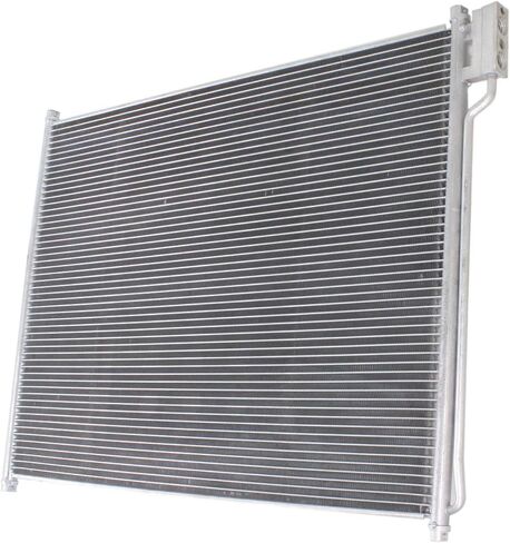 Go-Parts - A/C Condenser for Ford F-Series Super Duty 1999-2007, Compatible with 5.4L, 6.8L, 7.3L Engine Models, Replacement Models: F-250, F-350, F-450, F-550. 2000 2001 2002 2003 2004 2005 in Saudi Arabia