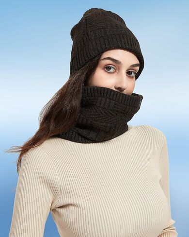Heated Neck Warmer - Men and Women Neck Warmer Scarf, 4000mAh Battery Pack, 3 Temperature Control in Kuwait