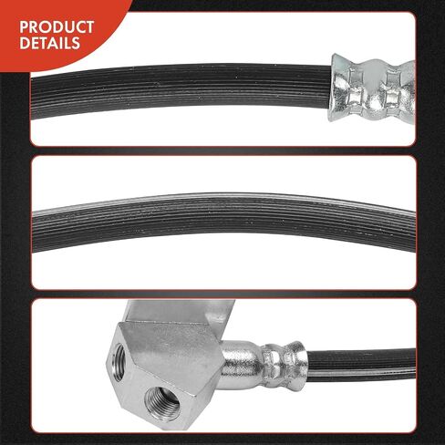 A-Premium Rear Driver Side Brake Hydraulic Hose Compatible with Select Ford and Lincoln Models - Expedition, Navigator, 2002 2003 2004 2005 2006 - Replace# 2L1Z2282BA in Saudi Arabia