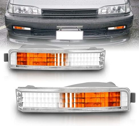 مجموعة مصابيح وقوف السيارات البديلة من AmeriLite لسيارة Honda Accord 90-91 - جانب الركاب والسائق in Saudi Arabia