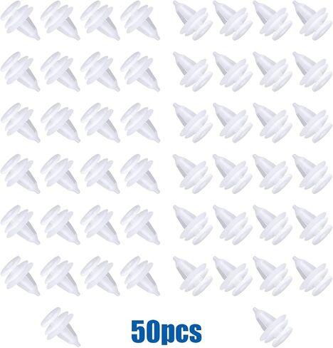 مشبك تثبيت لوحة زخرفة الباب 50 قطعة من OAUTOO 6504014 لسيارة جيب شيروكي، جراند شيروكي، رانجلر، كرايسلر ودودج شاحنات 1994-2010 in Saudi Arabia