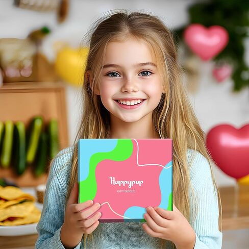 HAPPYPOP Funny Ice Cream Gifts Socks for Girls - Silly Crazy Novelty Cute Socks for Kids, Valentines Day Gifts for Kids 7-9 Years Old in Kuwait
