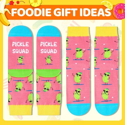 HAPPYPOP Funny Ice Cream Gifts Socks for Girls - Silly Crazy Novelty Cute Socks for Kids, Valentines Day Gifts for Kids 7-9 Years Old in Kuwait