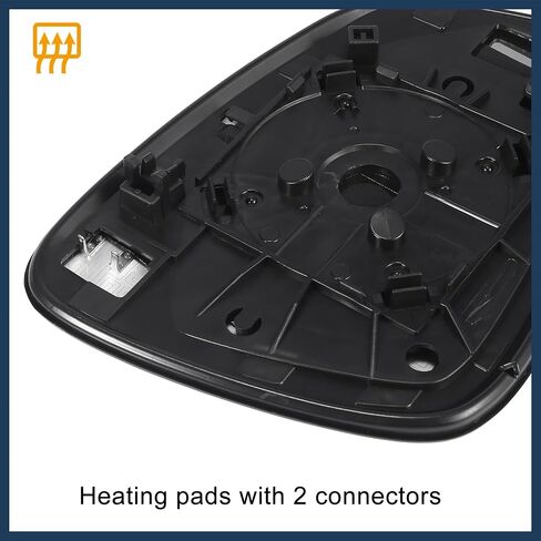 for Toyota RAV4 2013-2015 Car Rearview Driver Left Side Heated Mirror Glass with Backing Plate 87961-42B80 in Saudi Arabia