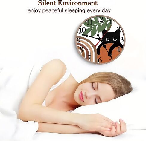 Unique Octopus Nautical World Map Silent Non Ticking Wall Clock 12 Inch, Battery Operated, Round Wood Wall Clocks, for Living Room Kitchen Bedroom Bathroom Office Decorative Coastal Gift in Saudi Arabia