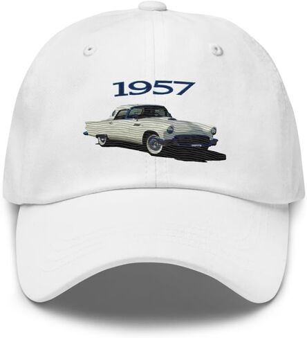 1957 Thunderbird 57 T-Bird American Antique Car Dad hat in Saudi Arabia