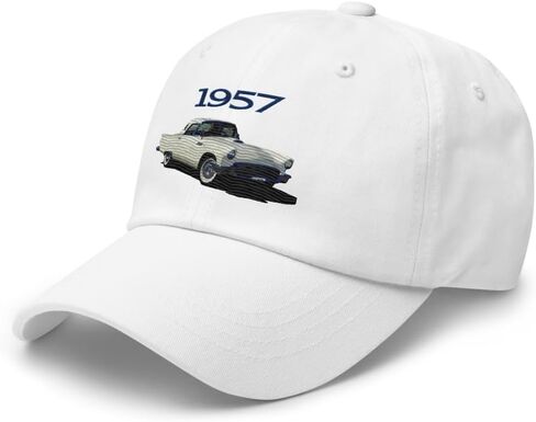 1957 Thunderbird 57 T-Bird American Antique Car Dad hat in Saudi Arabia