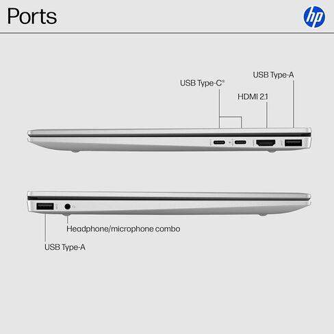 كمبيوتر محمول HP Pavilion Aero مقاس 13.3 بوصة، شاشة WUXGA، AMD Ryzen 5 8640U، ذاكرة الوصول العشوائي 16 جيجابايت، 512 جيجابايت SSD، AMD Radeon Graphics، Windows 11 Home، مفتاح Copilot، 13-bg0010nr (2024) in Saudi Arabia