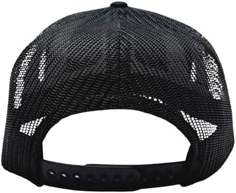 Generic Christian Religous 3 Nails Jesus Christ Hat Cap Richardson 112 Trucker Mesh Snapback Embroidered Black, 0-8 in Saudi Arabia