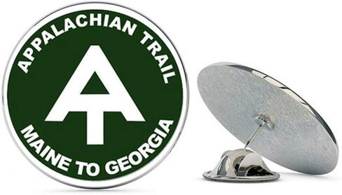 Appalachian Trail Maine to Georgia Metal 0.75" Lapel Hat Pin Tie Tack Pinback in Saudi Arabia