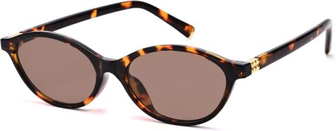 Retro Oval Sunglasses for Women - Y2k Trendy Sun Glasses - Cat Eye 90s Shades in Saudi Arabia