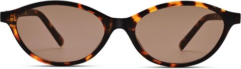 Retro Oval Sunglasses for Women - Y2k Trendy Sun Glasses - Cat Eye 90s Shades in Saudi Arabia
