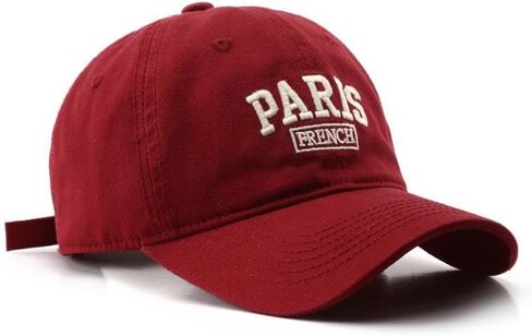 Baseball Cap Running Cap Dad Hat Paris Baseball Hat Adjustable Clip for Universal Fit in Kuwait