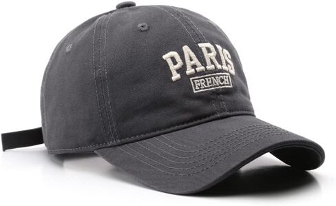 Baseball Cap Running Cap Dad Hat Paris Baseball Hat Adjustable Clip for Universal Fit in Kuwait