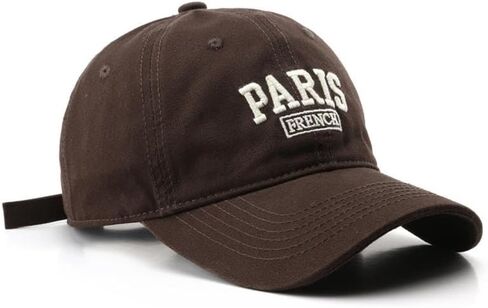 Baseball Cap Running Cap Dad Hat Paris Baseball Hat Adjustable Clip for Universal Fit in Kuwait
