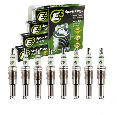 8 pc E3 Spark Plugs compatible with Ford F-150 5.4L V8 2004-2008 in Saudi Arabia