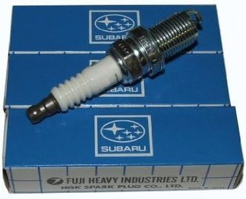 Genuine Subaru Iridium Spark Plugs 22401AA670 / SILFR6A for WRX & STi Legacy Forester Outback Impreza OEM Set of 4 in Saudi Arabia