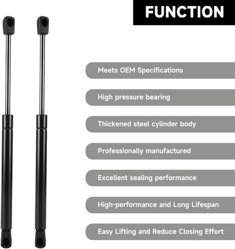 Front Hood Lift Supports Struts Gas Shock Spring - Compatible for Kia VQ Sedona 2006-2014 for Hyundai Entourage 2007-2010 - Replace Part 811614D000 Set of 2 in Saudi Arabia