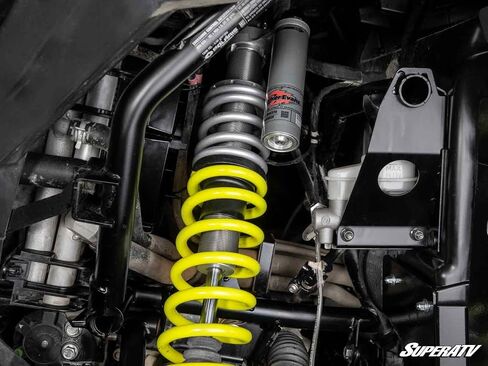 SuperATV Tender Springs for 2019-2021 Polaris RZR XP Turbo 4 Seat | USA Made | 510 lb. Front and 440 lb. Rear Spring Rate | USA Made in Saudi Arabia