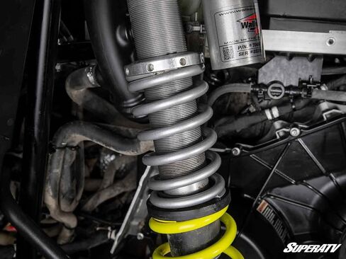SuperATV Tender Springs for 2019-2021 Polaris RZR XP Turbo 4 Seat | USA Made | 510 lb. Front and 440 lb. Rear Spring Rate | USA Made in Saudi Arabia