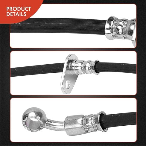 A-Premium Front Passenger Side Brake Hydraulic Hose Compatible with Select Honda Models - HR-V 2016-2021 - Replace# 01464T7WA00 in Saudi Arabia