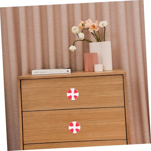 HOMSFOU Cute Lifebuoy Pulls for Boys and Girls' Wardrobe 2pcs Plastic Handles Coastal Knobs Cabinet Hardware in Saudi Arabia