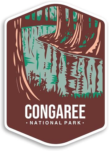 Congaree National Park Sticker Decal Notebook Car Laptop 4"x5.5" (Color) in Kuwait