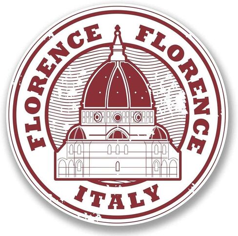 Florence Italy Round Metal 0.75" Lapel Pin Hat Shirt Pin Tie Tack Pinback in Saudi Arabia