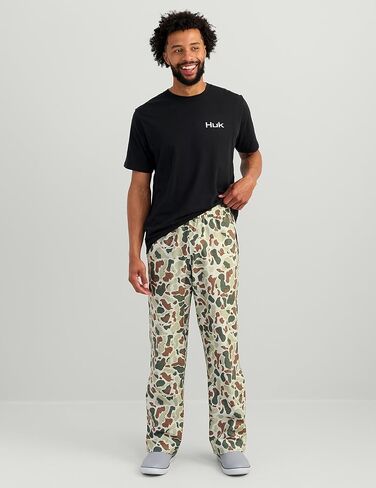 HUK Mens Storm Rain Pant 2.0، مقاوم للماء، مقاوم للرياح، مسامي لصيد الأسماك ومعدات خارجية in Saudi Arabia