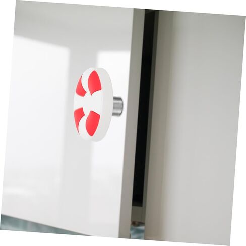 HOMSFOU لطيف Lifebuoy تسحب للبنين والبنات خزانة 2 قطعة مقابض بلاستيكية المقابض الساحلية أجهزة الخزانة in Kuwait