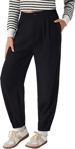 سراويل الركض النسائية من CIDER، سراويل عالية الخصر، كاجوال أنيقة in Kuwait