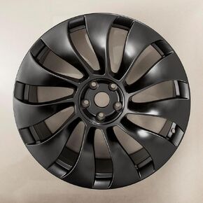 حافة عجلة جديدة مقاس 21 بوصة لطراز تسلا Y 2020-2024 مقاس 21 × 9.5 بوصة جنوط عجلة بديلة سوداء واحدة in Kuwait