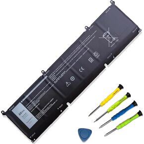 استبدال بطارية الكمبيوتر المحمول MXV9V لجهاز Dell Latitude 5300 E5300 5310 E5310 7300 E7300 7400 E7400، Inspiron 7300 7306 2 في 1 أسود، Latitude 5300 5310 2 في 1، 5VC2M 05VC2M 829MX 0829MX 60Wh 7. 6 فولت in Kuwait