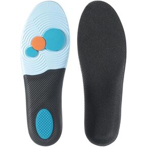 Arch Support Insoles for Men & Women - Orthotic Shoe Inserts for Work Boots, Flat Feet Relief, Shock Absorption - Heavy-Duty Comfort for Active Lifestyles (White, S(men5.5-6.5/women7-8)) in Saudi Arabia