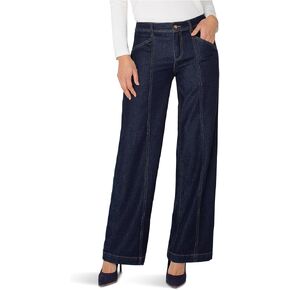 Liverpool Women's Mid-Rise Trouser Wide Leg with Seaming 32" Inseam in Kuwait