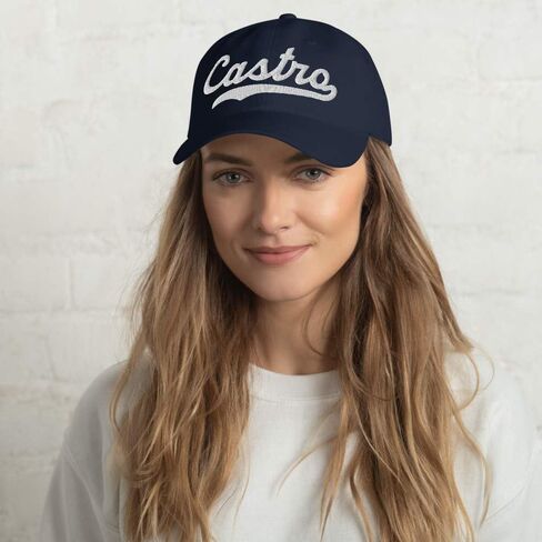 Castro Hat Castro Baseball Hat Personalized Custom Last Name Cap Family Name Headwear Surname Cap Gift Unisex Adjustable in Saudi Arabia