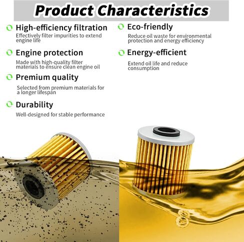 5 قطعة مجموعة استبدال وسائط فلتر الزيت لكاواساكي KX250 2019-2025 KX250F 2005-2020 سوزوكي RMZ250 2004-2006 KX/RMZ/250/250F in Saudi Arabia