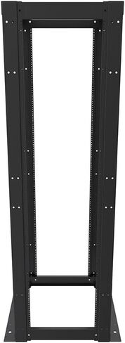 NavePoint 25U 23-inch Width 4-Post Frame Rack Open Frame Rack with Threaded for 19 Inch Equipments, Server Rack 881 lbs Weight Capacity, Floor Mount, RU Markings in Saudi Arabia