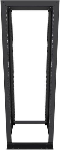 NavePoint 25U 23-inch Width 4-Post Frame Rack Open Frame Rack with Threaded for 19 Inch Equipments, Server Rack 881 lbs Weight Capacity, Floor Mount, RU Markings in Saudi Arabia