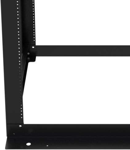 NavePoint 25U 23-inch Width 4-Post Frame Rack Open Frame Rack with Threaded for 19 Inch Equipments, Server Rack 881 lbs Weight Capacity, Floor Mount, RU Markings in Saudi Arabia