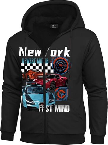 سترة بغطاء للرأس من الفلانيل للرجال ثقيلة الوزن من الصوف، سترة مبطنة بسحاب كامل وسميك من الشيربا in Kuwait